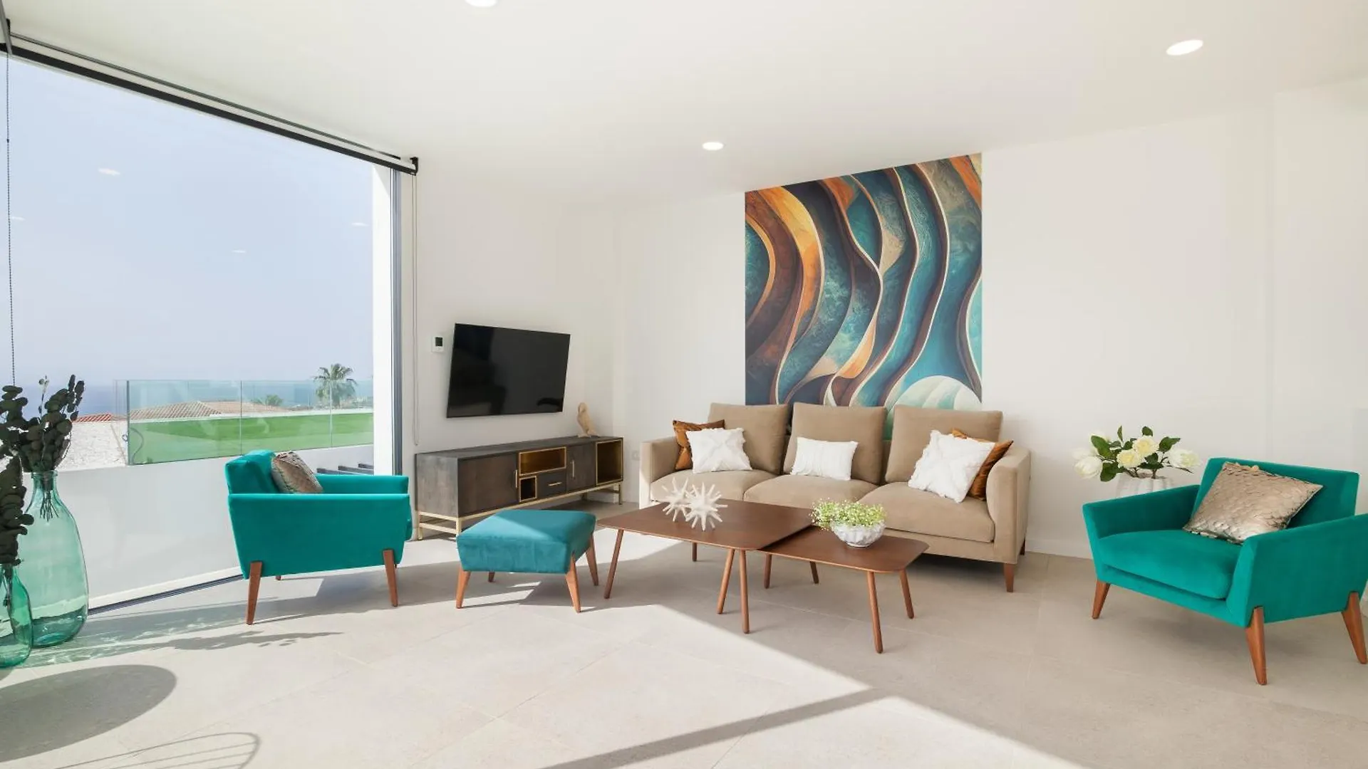200M² New Villa D With Private, Heated Pool And Amazing Ocean View. Costa Adeje