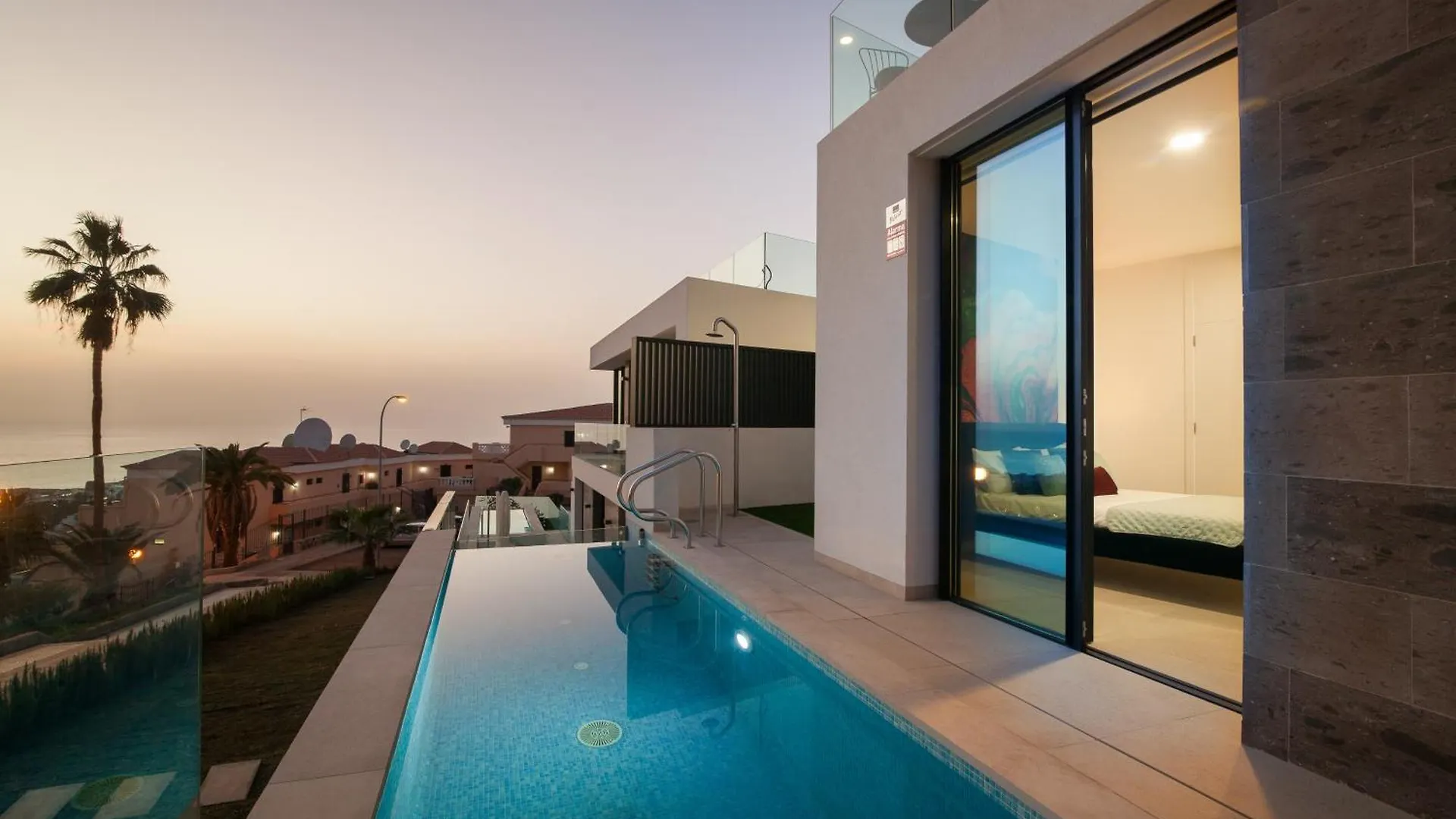 200M² New Villa D With Private, Heated Pool And Amazing Ocean View. 阿德耶 0*,  西班牙